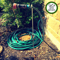 Hands-Free, Hassle Free Water Hose Holder for the Home & Garden; Gardening, Garden Tools